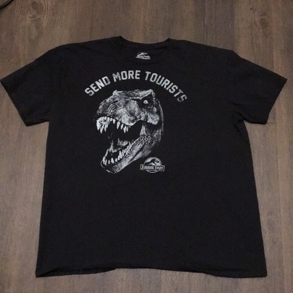 Jurassic Park Send more Taurus Mens Graphic TShirt - Picture 1 of 6